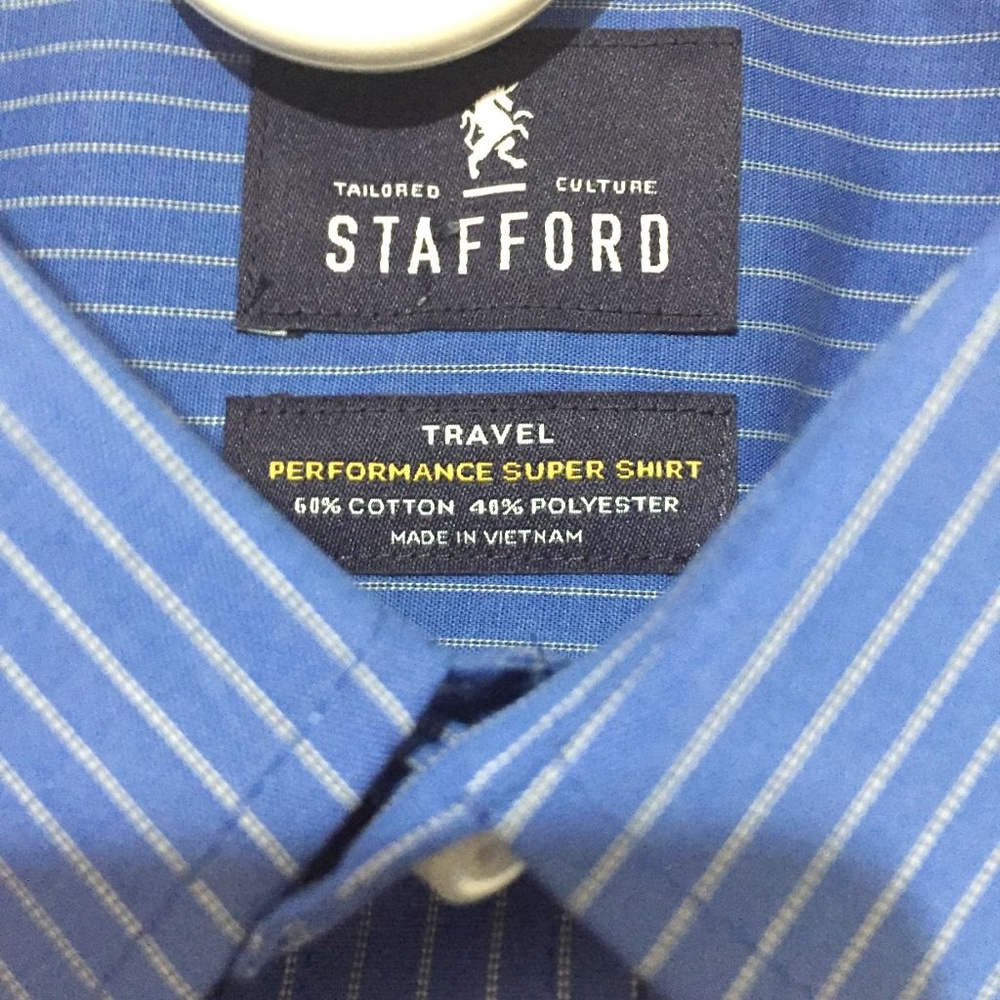 (SOLD) (NWT) Mens Long Sleeve Button-Up - Picture 2 of 4